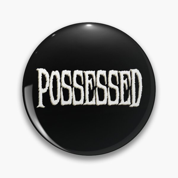 Item preview, Possessed-Typography-Gothic-Halloween-Dark Humor-Married or Relationship  designed and sold by YomeHayin.