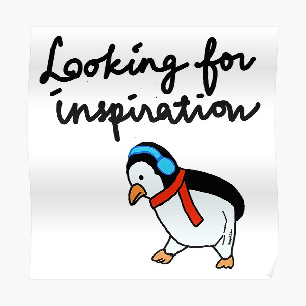 Penguin Inspiration Poster