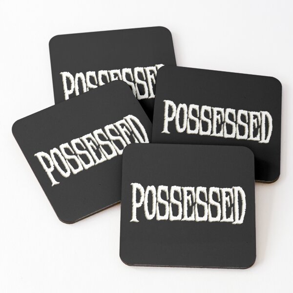 Item preview, Possessed-Typography-Gothic-Halloween-Dark Humor-Married or Relationship  designed and sold by YomeHayin.