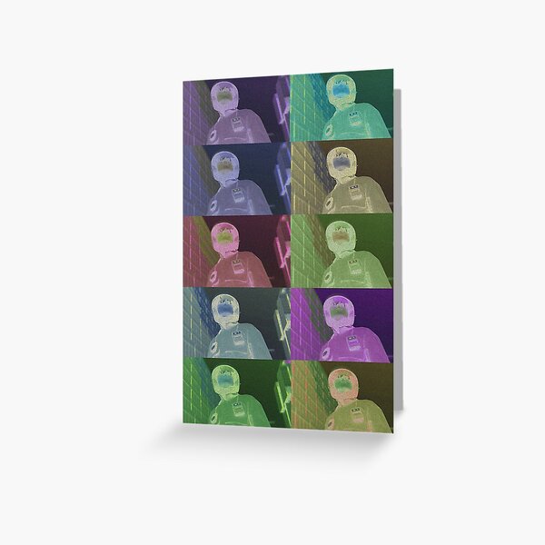 Andrei Lucas - Another Planet - Merch Greeting Card