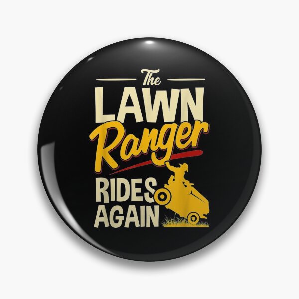 Item preview, The Lawn Ranger Rides Again Lawn Tractor Mowing designed and sold by KeeganshiAon.