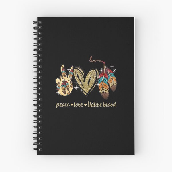 Item preview, Peace Love Native Blood Native American designed and sold by JasonNathaya.