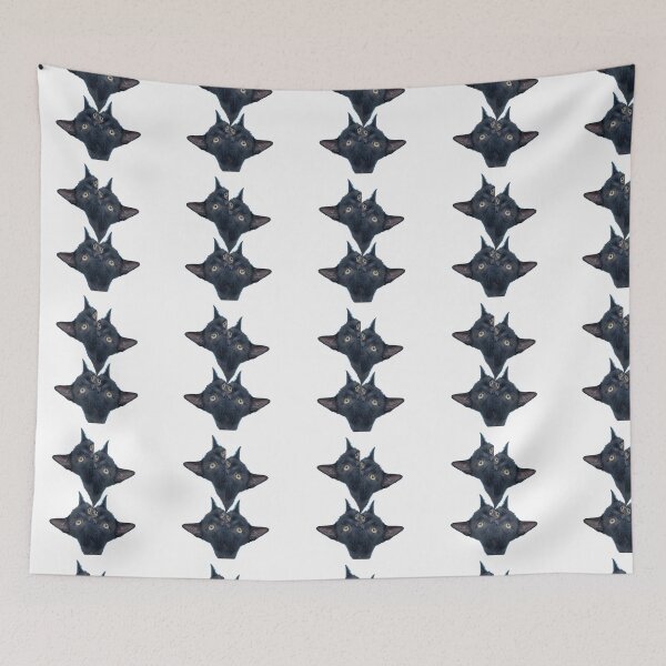 Item preview, Black Cat Peeking, I Saw That designed and sold by DiensDesign.
