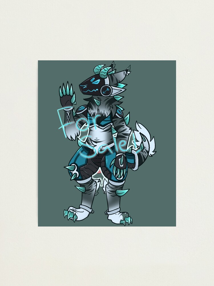 Lemondrop the Protogen Art Board Print for Sale by Fursumi