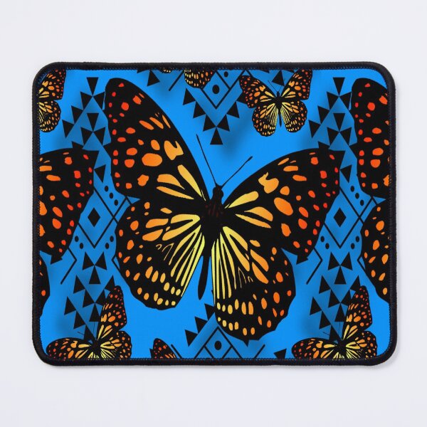 Item preview, Sky Blue / Fire Native Butterfly Design  designed and sold by JMWCD.