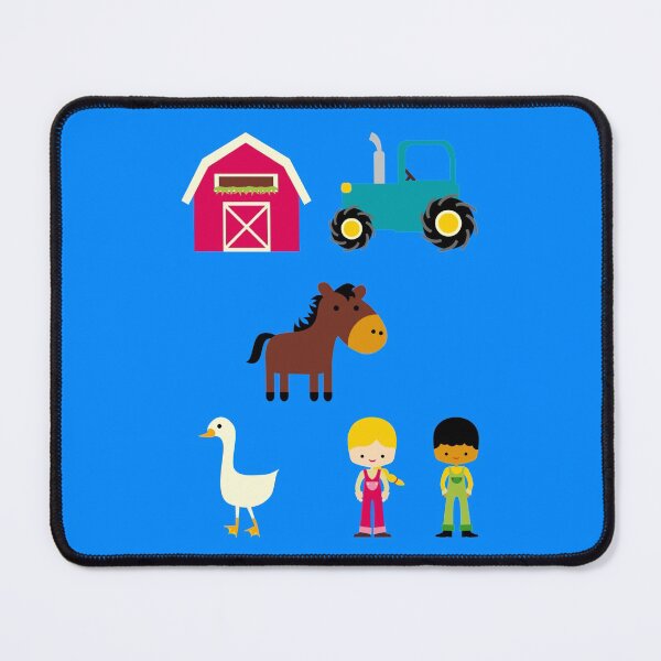 Artikelvorschau, Farm Bundle with Farm Animals Tractor Barnyard Kids and Barn Gift for kids entworfen und verkauft von Sheepherder120.