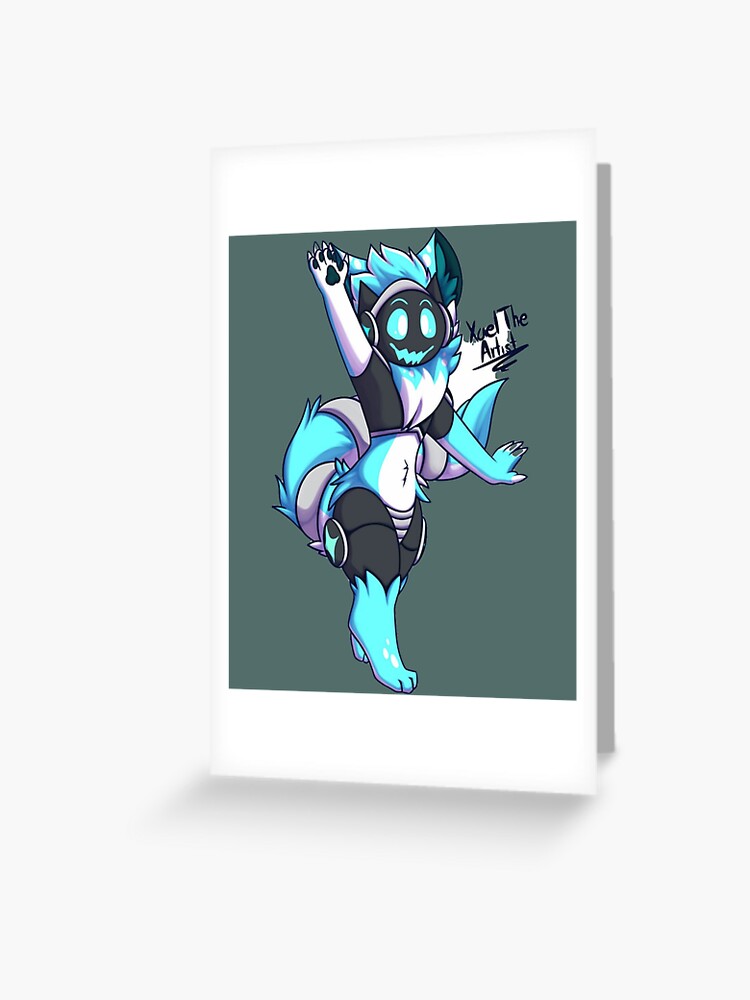 Protogen.robot, protogen,GIFS | Art Board Print