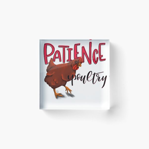 Item preview, Patience Poultry  designed and sold by LuvleeDesigns.
