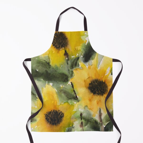 Aperçu de l'œuvre Tournesols créée et vendue par watercolorleah.
