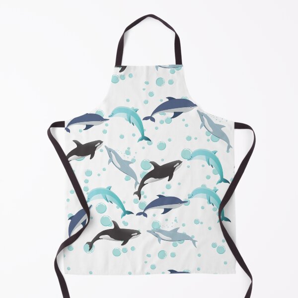 Item preview, dolphins pattern designed and sold by Teepety Shop.