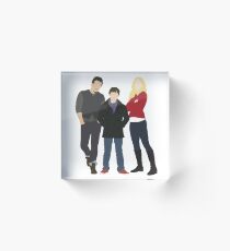 Swanfire Family Acrylic Block