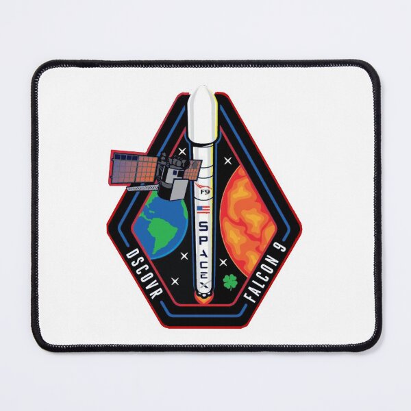 Item preview, Deep Space Climate Observatory (DSCOVR) Launch Logo designed and sold by Nikki SpaceStuffPlus.