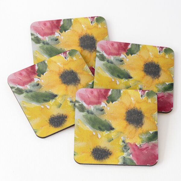 Item preview, Sunny Blooms designed and sold by watercolorleah.