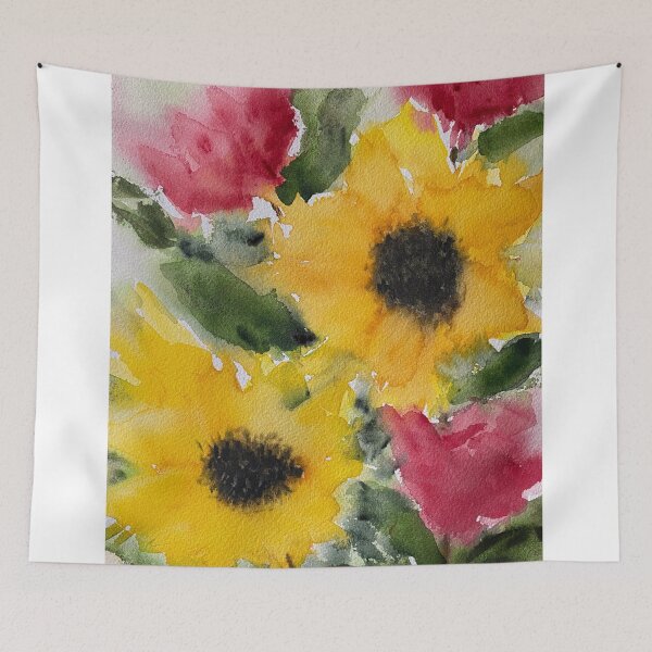 Item preview, Sunny Blooms designed and sold by watercolorleah.