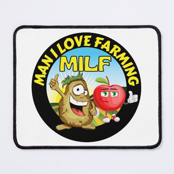 Item preview, Man I love Farming MILF, Eat Sleep Farm Repeat, Vegan Gear designed and sold by RGRamsey.