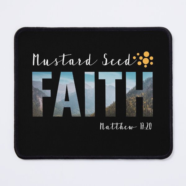 Item preview, Faith Quote - Mustard Seed Faith designed and sold by JacquelineLim.