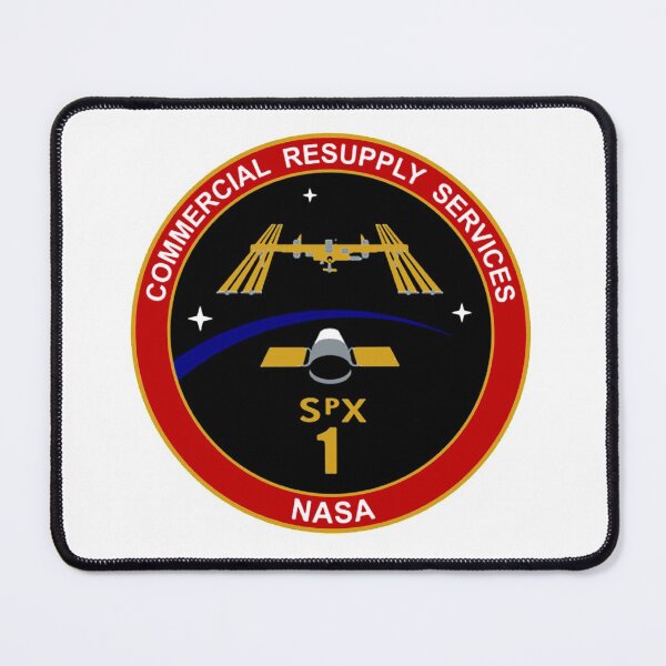 Item preview, SpX-1 (CRS-1) Program Logo designed and sold by Nikki SpaceStuffPlus.