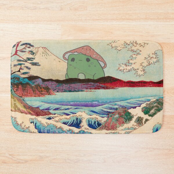 Item preview, Mr. Froggy in the great wave designed and sold by Kawaiishizz.