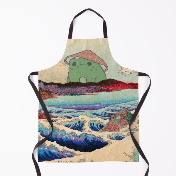 Item preview, Mr. Froggy in the great wave designed and sold by Kawaiishizz.