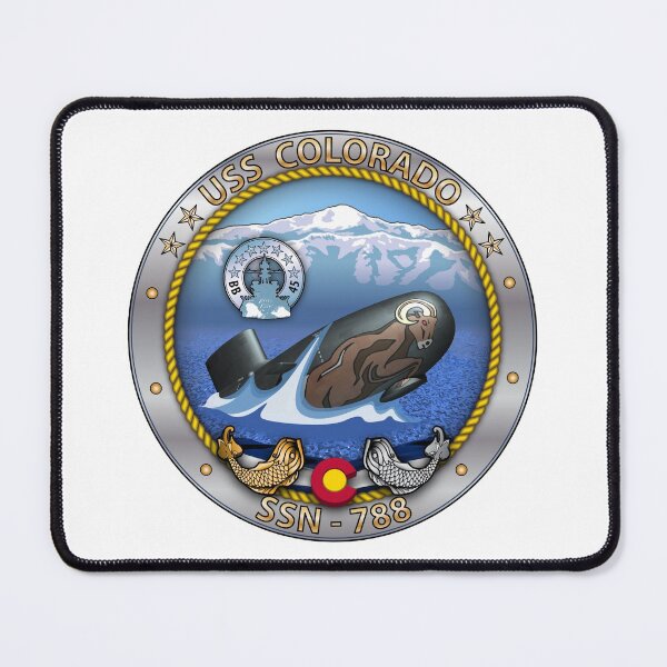Item preview, SSN-788 USS Colorado Crest designed and sold by Nikki SpaceStuffPlus.