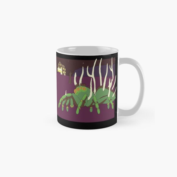 Zombie Fungus Infected Zombie Spiders over Amityville Classic Mug