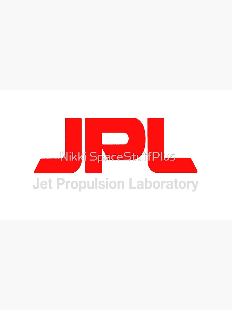 Jet Propulsion Laboratory (JPL) Logo for Dark Colors ONLY by Spacestuffplus