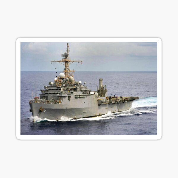 USS DENVER LPD 9 Street Sign us navy ship veteran sailor gift 