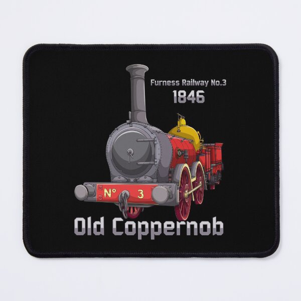 Item preview, Furness Railway No.3 Old Coppernob British Steam Train Locomotive Gift designed and sold by Maljonic.