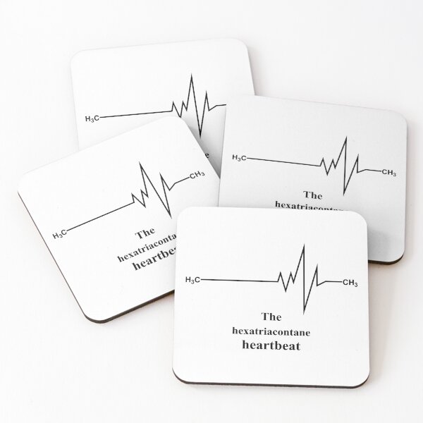 Item preview, Heartbeat - IUPAC - Love for chemistry - black designed and sold by Marcel Wirth.