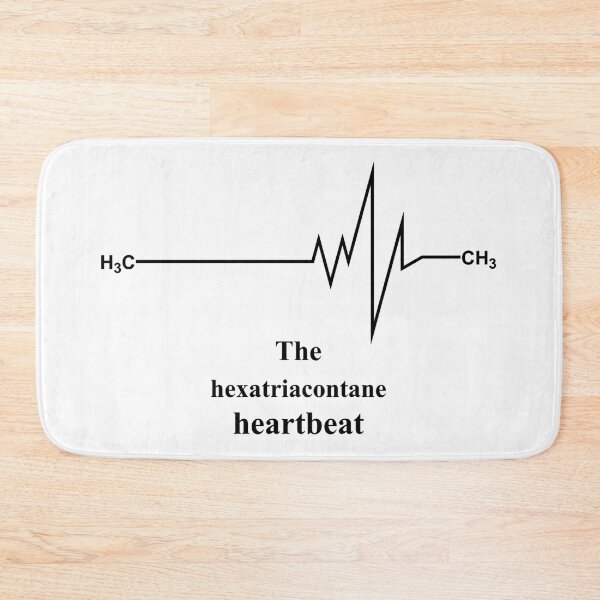 Item preview, Heartbeat - IUPAC - Love for chemistry - black designed and sold by Marcel Wirth.