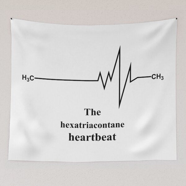 Item preview, Heartbeat - IUPAC - Love for chemistry - black designed and sold by Marcel Wirth.