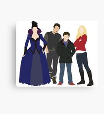 Swanfire Queen Family Canvas Print