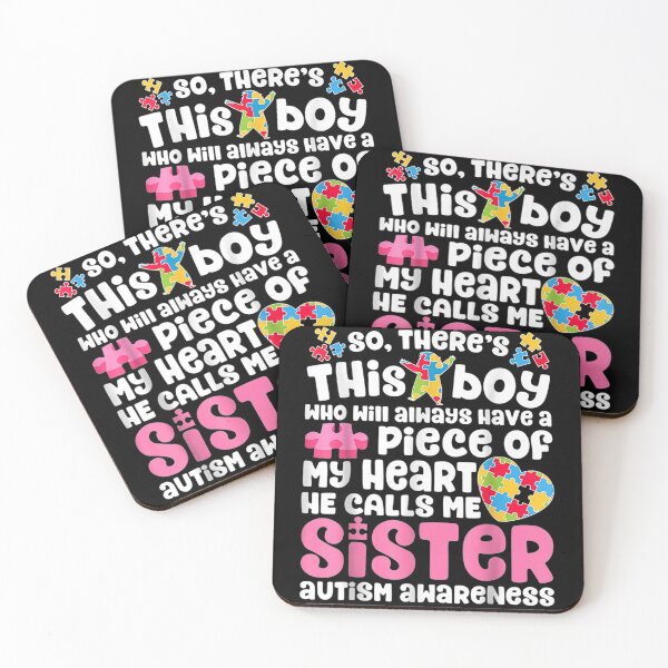 Item preview, Theres This Boy He Calls Me Sister Autism Awareness designed and sold by MivaanshiAhe.