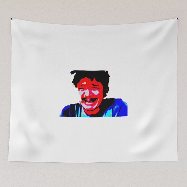 Item preview, Pedro Pascal cry meme designed and sold by Spaghetto.