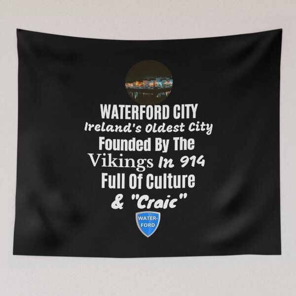 Item preview, Waterford City Ireland's Oldest City designed and sold by OliDesigns.
