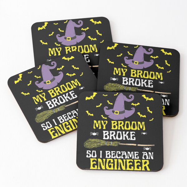 Item preview, My Broom Broke So I Became An Engineer designed and sold by mewsis.