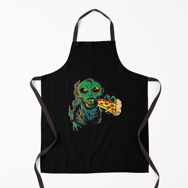 Item preview, Alien Eating Pizza  designed and sold by Shopyfine.