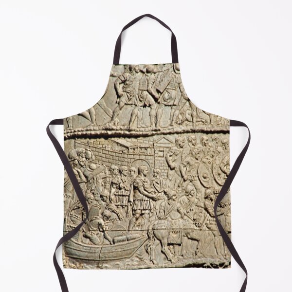 Item preview, Trajan Column Detail Legionnaires Crossing Danube River, Rome, Italy designed and sold by worldways.