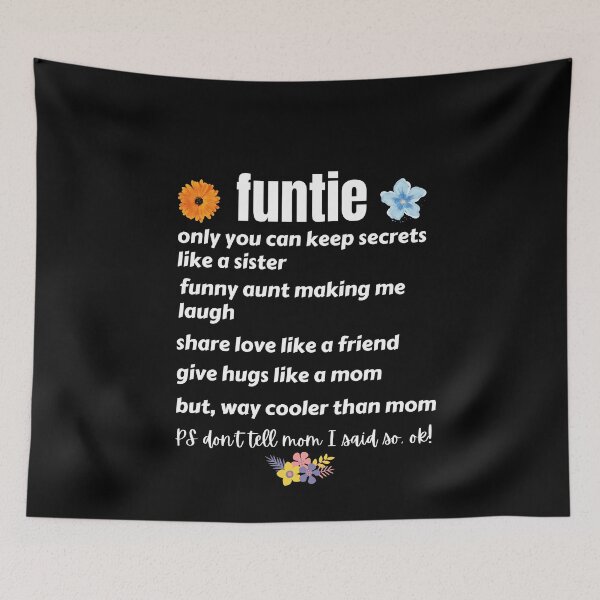 Item preview, Funtie Real Funny Aunt Auntie designed and sold by OliDesigns.