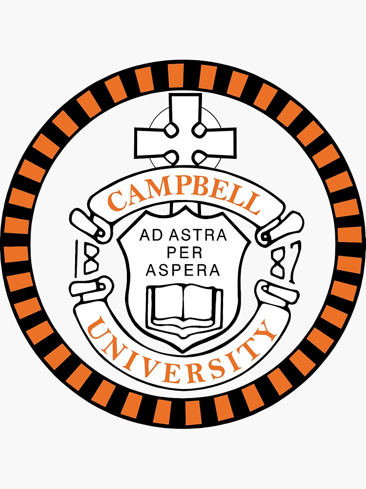 "Campbell University" Sticker for Sale by sooaeahn Redbubble