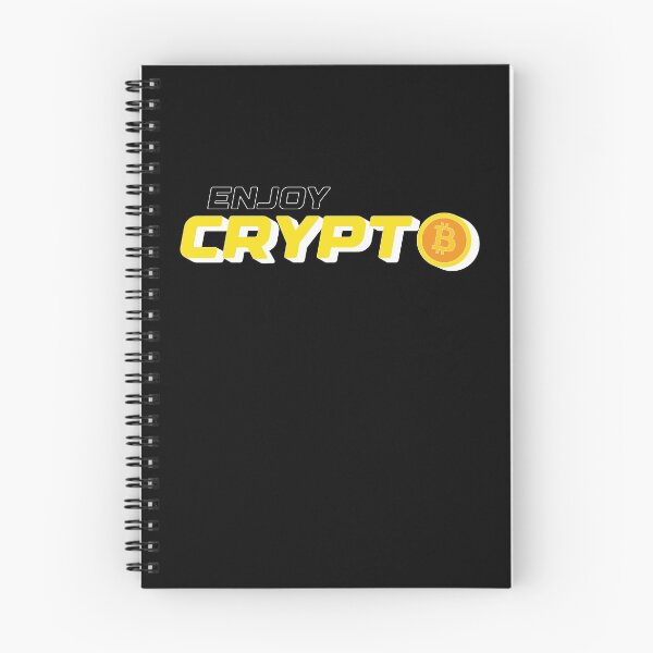 Item preview, Enjoy Crypto Funny Retro Cryptocurrency Bitcoin  designed and sold by MoohAs.