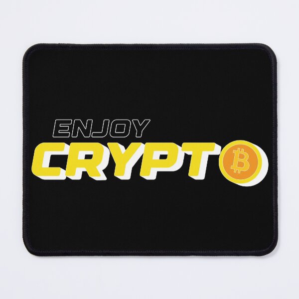 Item preview, Enjoy Crypto Funny Retro Cryptocurrency Bitcoin  designed and sold by MoohAs.