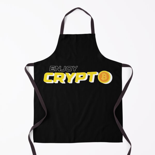 Item preview, Enjoy Crypto Funny Retro Cryptocurrency Bitcoin designed and sold by MoohAs.