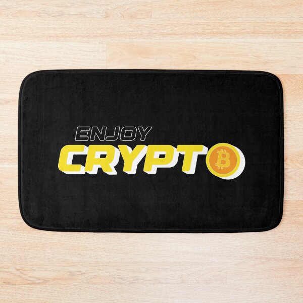 Item preview, Enjoy Crypto Funny Retro Cryptocurrency Bitcoin  designed and sold by MoohAs.