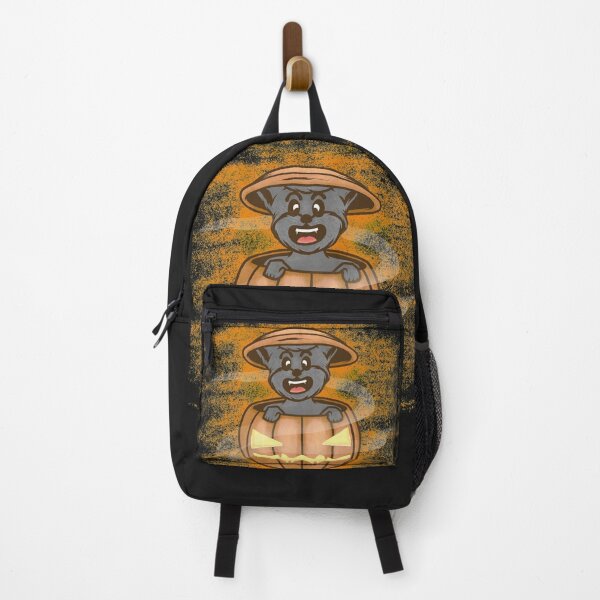 Item preview, Helloween black cat and pumpkin designed and sold by noktunstudio.
