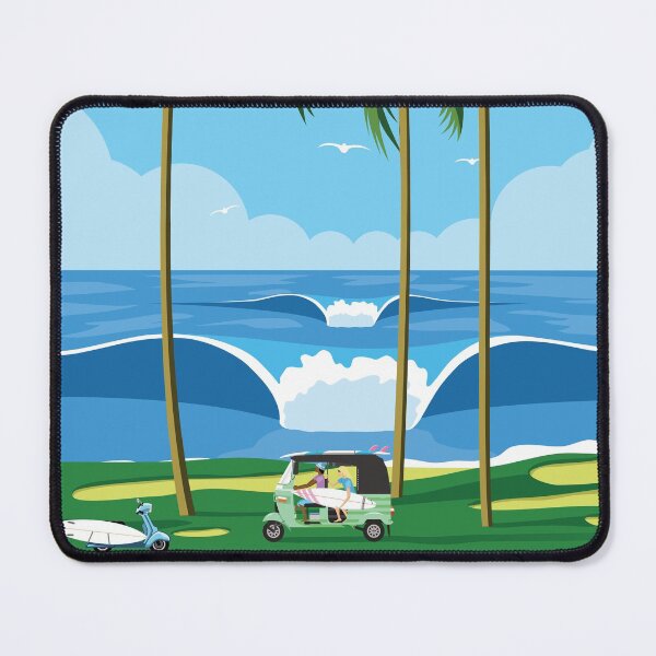 Item preview, Summer Surf Trip designed and sold by Fangpunk.