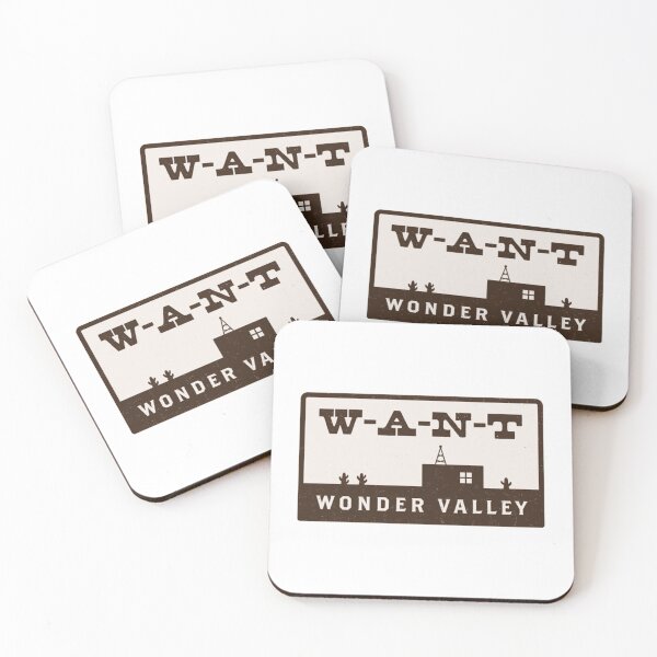 Artikelvorschau, W-A-N-T Want Wonder Valley Radiosender-Logo entworfen und verkauft von itnessCandy.