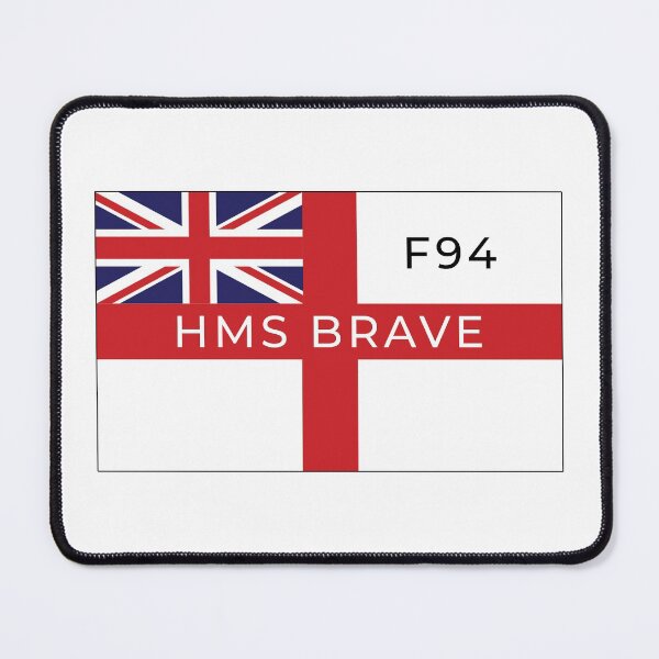 Item preview, HMS Brave On British White Ensign - F94 - British Navy Type 22 Frigate. designed and sold by Stuart Jones.