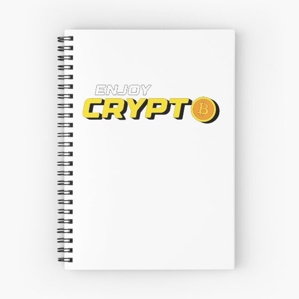 Item preview, Enjoy Crypto Funny Retro Cryptocurrency Bitcoin designed and sold by MoohAs.