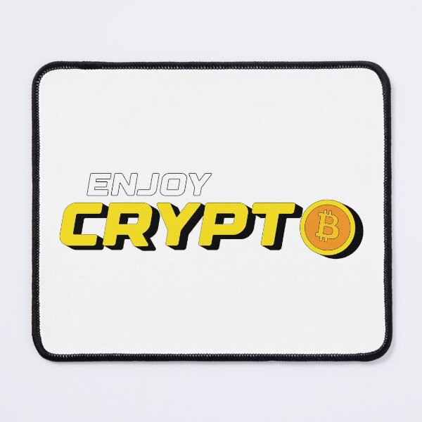 Item preview, Enjoy Crypto Funny Retro Cryptocurrency Bitcoin designed and sold by MoohAs.